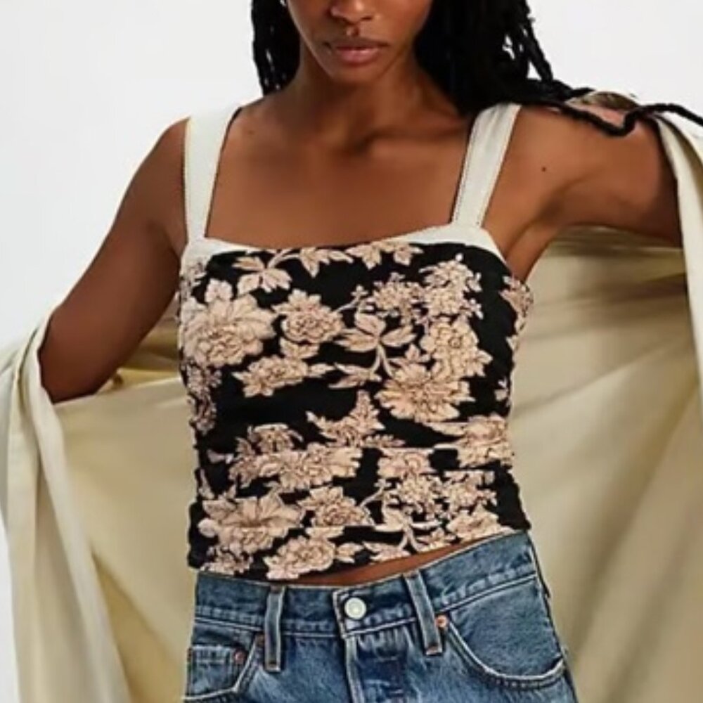 NWOT Free People Two Tone Tank